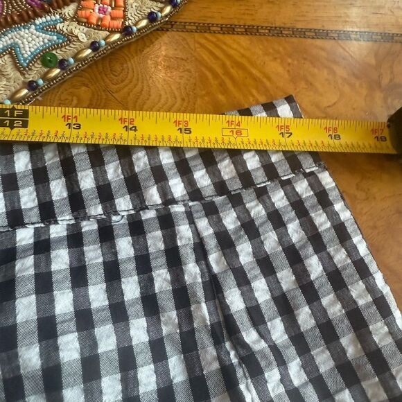 Black and White Gingham Skirt - Picture 7 of 11